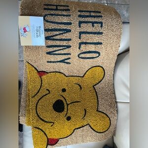 Winnie the Pooh Noir Doormat